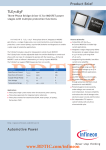 Product Brief TLE7183F Three-Phase Bridge driver IC for MOSFET power