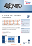 BDTIC TLS205B0 3.3 &amp; 5V Version Linear Post Regulator