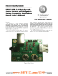 NS5S1153MUGEVB DPDT USB 2.0 High Speed / Audio Switch with Negative