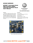 NCV8871SEPGEVB NCV8871 Automotive Grade High-Frequency SEPIC Controller Evaluation Board