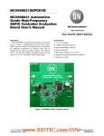 NCV898031SEPGEVB NCV898031 Automotive Grade High‐Frequency SEPIC Controller Evaluation