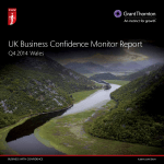 UK Business Confidence Monitor Report Q4 2014 Wales BUSINESS WITH coNfIdENcE icaew.com/bcm