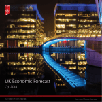 UK Economic Forecast Q1 2016 BUSINESS WITH CONFIDENCE icaew.com/ukeconomicforecast