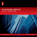 UK ECONOMIC FORECAST Q3 2012 – LAUNCH ISSUE BUSINESS WITH CoNfIdENCE icaew.com/ukeconomicforecast
