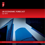 UK ECONOMIC FORECAST Q2 2013 BUSINESS WITH coNfIdENcE icaew.com/ukeconomicforecast
