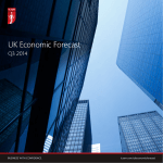 UK Economic Forecast Q3 2014 BUSINESS WITH CONFIDENCE icaew.com/ukeconomicforecast