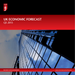 UK ECONOMIC FORECAST Q3 2013 BUSINESS WITH coNfIdENcE icaew.com/ukeconomicforecast