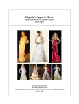 Bulgaria’s Apparel Cluster Microeconomics of Competitiveness Final Paper