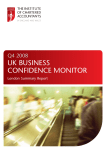UK BUSINESS CONFIDENCE MONITOR Q4 2008 London Summary Report