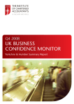 UK BUSINESS CONFIDENCE MONITOR Q4 2008 Yorkshire &amp; Humber Summary Report
