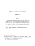 Clearing Up the Fiscal Multiplier Morass Eric M. Leeper Nora Traum