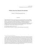 Welfare Gains from Financial Liberalization Robert M. Townsend and Kenichi Ueda