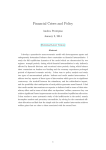 Financial Crises and Policy Andrea Prestipino January 9, 2014 [Download Latest Version]
