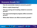 Economic Growth 12.3