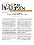 The Path to Development: When Does the Legal Environment Become Critical?