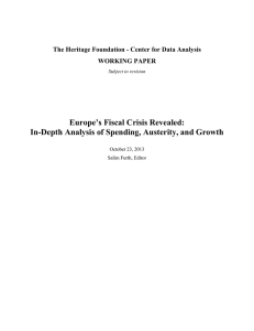Europe’s Fiscal Crisis Revealed: In-Depth Analysis of Spending, Austerity, and Growth