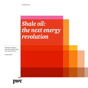 Shale oil: the next energy revolution The long term impact of