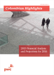 Colombian Highlights 2015 Financial Analysis and Projections for 2016 www.pwc.com/co