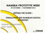 NAMIBIA PROTOTYPE WEEK SETTING THE SCENE – STIMULATING THE NAMIBIAN DIGITAL