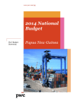 2014 National Budget Papua New Guinea PwC Budget