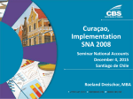 Curaçao, Implementation SNA 2008 Seminar National Accounts