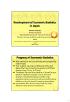 Development of Economic Statistics in Japan