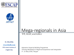 Mega-regionals in Asia TPP, RCEP, and EAEU