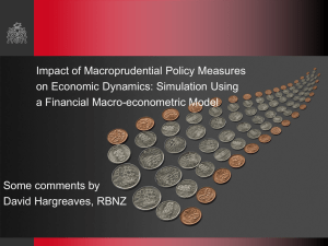 Impact of Macroprudential Policy Measures on Economic Dynamics: Simulation Using