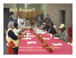 Got Sugar? Diabetes education with the Wesley Heights Greene County African American community