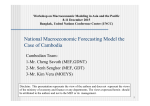 Workshop on Macroeconomic Modeling in Asia and the Pacific