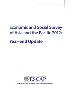 Economic and Social Survey of Asia and the Pacific 2012: Year-end Update i