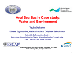 Aral Sea Basin Case study: Water and Environment Vadim Sokolov,
