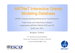 ARTNeT Interactive Gravity Modeling Database
