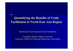 Quantifying the Benefits of Trade Facilitation in North-East Asia Region