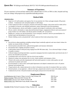 Experienced Medical Assistant Resume