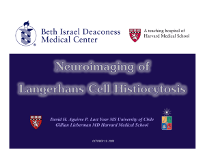 Neuroimaging of Langerhans Cell Hystiocytosis