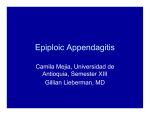 Epiploic Appendagitis