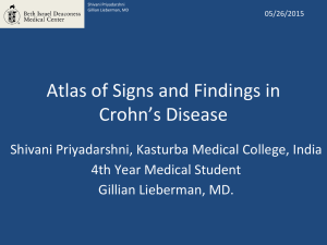 Atlas of Signs and Findings in Crohns Disease