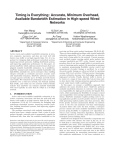 Timing is everything: Accurate, Minimum-cost, Available Bandwidth Estimation in High-speed Wired Network