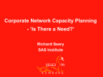 Corporate network capacity planning - is there a need?