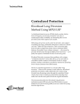 Centralized Protection: Riverhead Long Diversion Method Using MPLS LSP