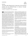 125 years after Robert Koch’s discovery of the tubercle
