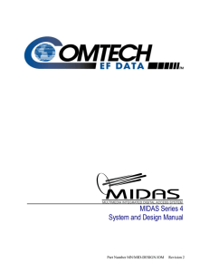 MIDAS 4x System Design 1.5 MB