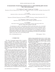 DC measurements of macroscopic quantum levels in a superconducting qubit structure with a time-ordered meter