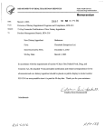 Memorandum 0861 ‘03  tIAR-3  I’130
