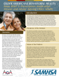 OLDER AMERICANS BEHAVIORAL HEALTH Issue Brief 5: Prescription Medication Introduction