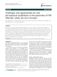 Challenges and opportunities for oral infection: where are we in Europe?