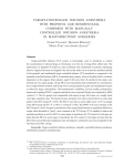 TARGET-CONTROLLED INFUSION ANESTHESIA WITH PROPOFOL AND REMIFENTANIL COMPARED WITH MANUALLY CONTROLLED INFUSION ANESTHESIA