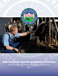 Milk and Dairy Beef Drug Residue Prevention 2012