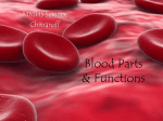 Blood Parts &amp; Functions MMHS Science Chitraroff
